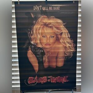 Pamela Anderson Barb Wire Movie Poster 23” x 34.5”
